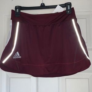 Adidas Burgundy Skort-SOLD